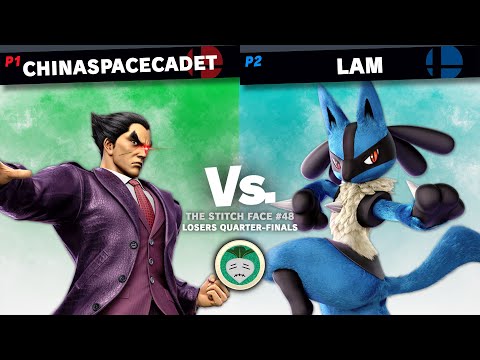 The Stitch Face #48 / CHINASPACECADET (Kazuya) Vs. Lam (Lucario) (Losers Quarters)