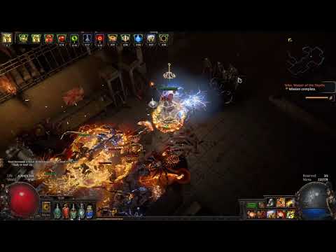 PoE Battlemage Inquisitor 3.15 SSFHC: Static Strike and Wave of Conviction T4. The Active Bomber