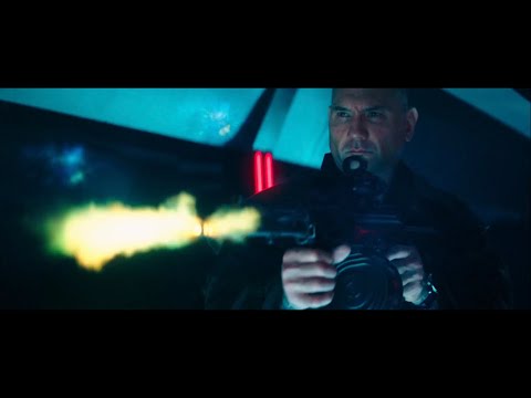 Escape Plan 2 (2018) - Dave Bautista shootout scene (1080p)