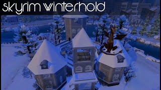 Sims 4 Speed Build: Skyrim Winterhold