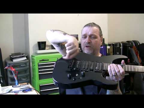 Jackson JDR-94 Concept guitar. C-tuning intonation problem / fix...