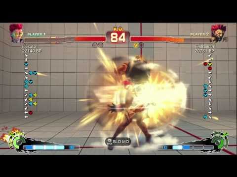 iim83man [Akuma] vs isesuto [Viper] SSF4 Japanese Online Ranked Matches - TRUE-HD