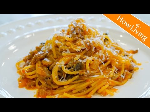 【簡單料理】番茄肉醬義大利麵 Spaghetti Bolognese│HowLiving美味生活