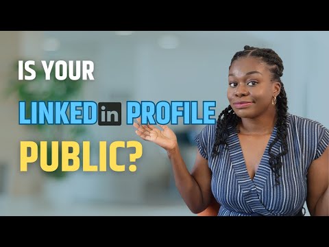 How to make my LinkedIn Profile Private - YouTube