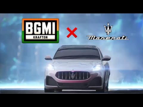 NEW* CAR IN BGMI 🔥Maserati coming soon ❤️