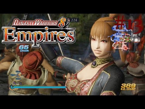Dynasty Warriors 8: Empires - "Kasumi" PS4 Walkthrough Part 13: Invasion of Nanzhong {English, HD}