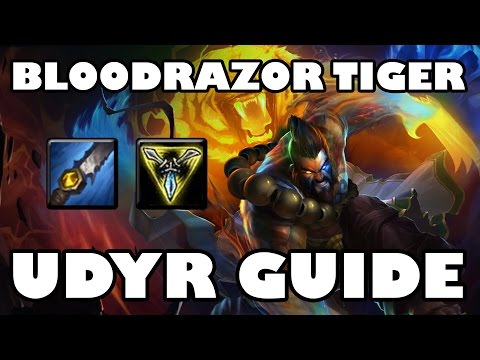 Bloodrazor Tiger | Attack Speed Reworked Udyr Jungle Guide [7.9]