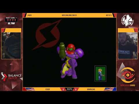 NGPU 59 SSBM - Scooby (Sheik) vs. Admiral Zhao (Samus) - Melee WR2