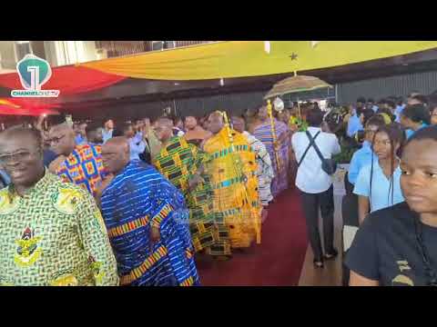 WATCH: Asantehene Joins KNUST for 75th Anniversary Celebrations