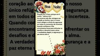 Boa Noite Uma Noite Guardada por Deus #lindamensagem #mensagemdefé  #gratidão #boanoite #paz