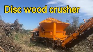 Disc-Type Tree Shredder