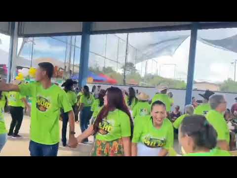 Chuva almoço colheita de banana e festa do milho em juarina Tocantins