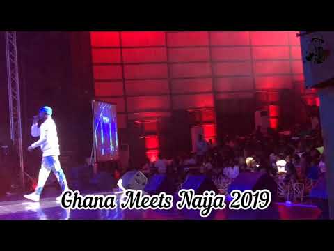 Keeny Ice performs #EbeGod with Victor AD at Ghana Meets Naija 2019.