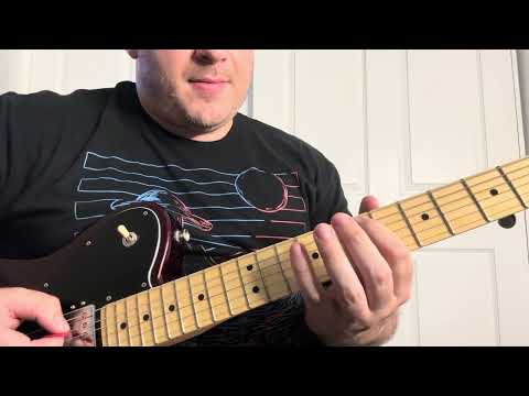 Major & Minor 2-5-1 in D (Starting on the 5th String) – Guitar Lesson