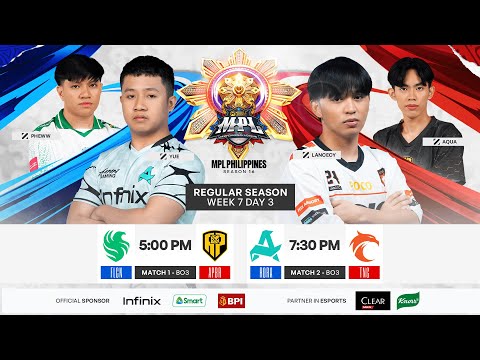 🔴 LIVE | MPL PH S16 | FILIPINO - Week 7 Day 3