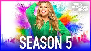 Kelly Clarkson Show Season 5 Premiere October 16!