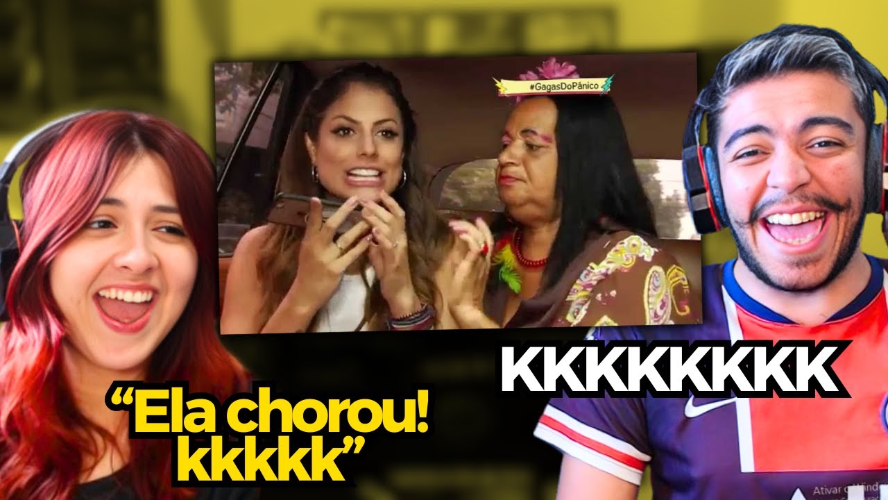 (ELA CHOROU KKKKKKK) SILVIO E AS GAGAS DE ILHÉUS KKKKKKKKKK | REACT