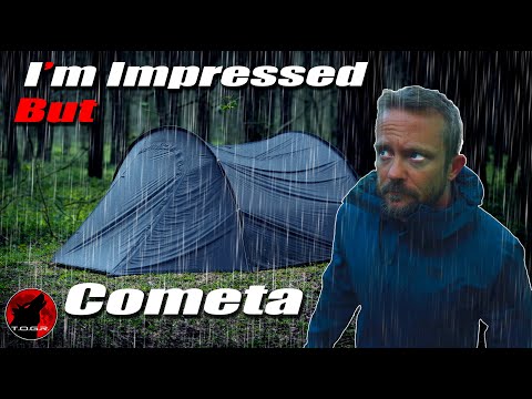 Impressive Performance BUT - OneTigris Cometa Tent Heavy Rain Waterproof Test - Test Night