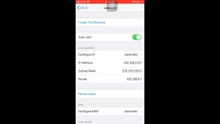 How to see connected wifi password in iphone