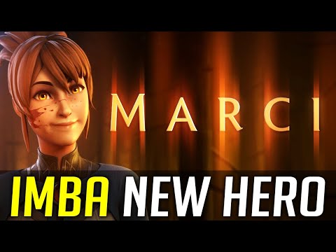 How Broken MARCI is??? - Played by Gunnar w/ 22 KILLS DOTA 2