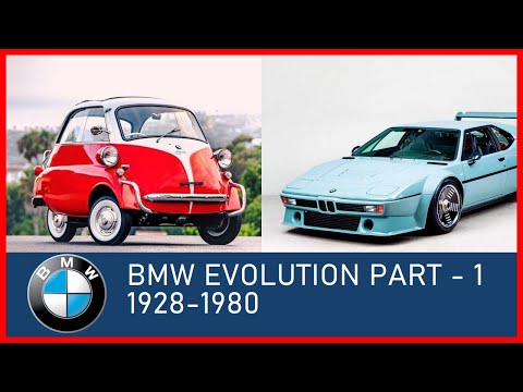 BMW Evolution 1928-2020 | Part-1 1928-1980