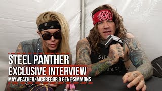 Steel Panther Hate Mayweather/McGregor + Love Gene Simmons