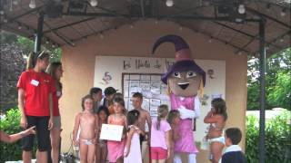 preview picture of video 'Camping Les hauts de Ratebout  - Remise des diplomes avec carabouille  !'