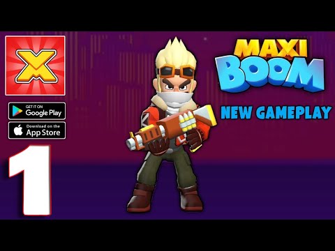 MaxiBoom  - Gameplay Walkthrough Part 1 (iOS, Android)