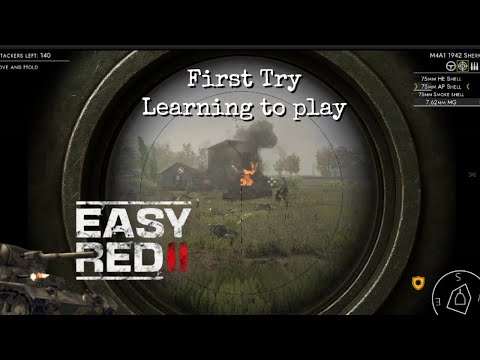 Easy Red 2 - First try Learning how to play #easyred2 #ww2