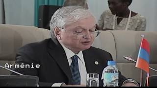 Intervention d’Edward NALBANDIAN, Ministre des Affaires étrangères d’Arménie à la Conférence ministérielle de la Francophonie
