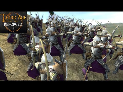 AMON SUL, THE WITCH-KINGS SOUTHWARD MARCH (Siege Battle) - Third Age: Total War (Reforged)