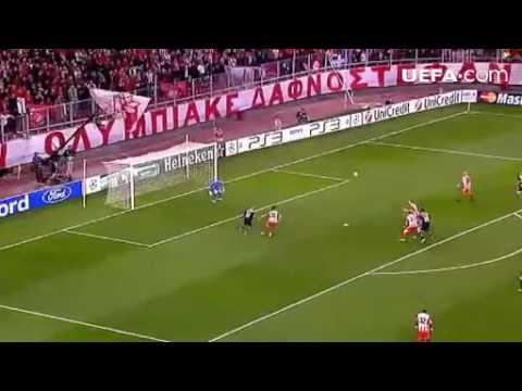 Olympiacos vs Bordeaux, round of 16 1st