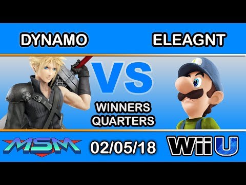 MSM 132 - Dynamo (Cloud) Vs. BSD | Elegant (Luigi) Winners Quarters - Smash 4