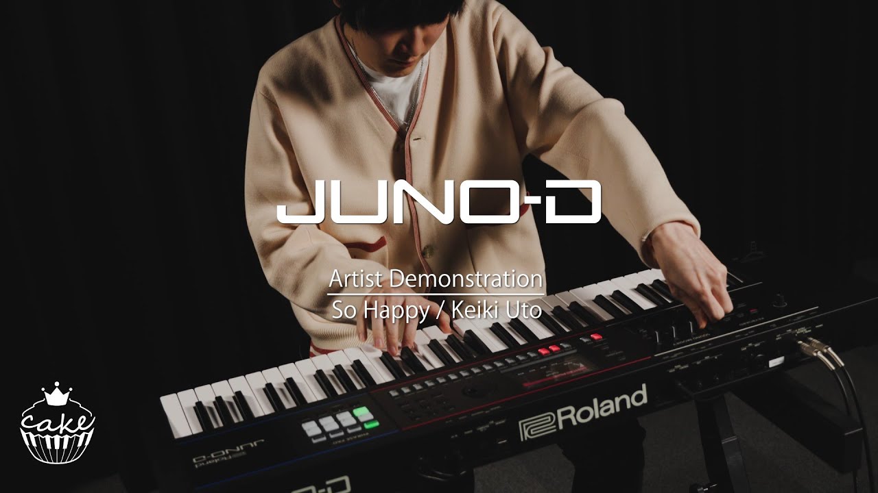 【宇都圭輝/Roland JUNO-D】So Happy
