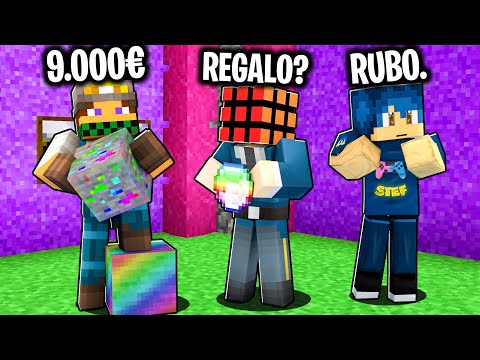 SCOPRO IL DIAMANTE ARCOBALENO DA 9.000€ - Vita in Città su Minecraft #23