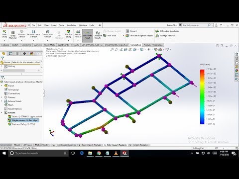 How to do Gokart Chassis analysis (Side and Torsional) with Calculations | Part 3