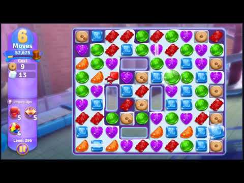 Wonka's World of Candy Level 296 - NO BOOSTERS + FULL STORY 🍫 | SKILLGAMING ✔️