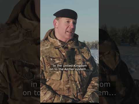 Britain and Sweden work together on the Archer 6x6 Artillery System | British Army