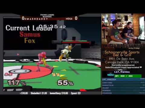 FNT #55 Hugs (Samus) vs Smashdaddy (Fox) - Losers Quarters