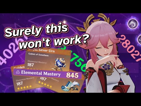 How BAD is building full EM on Yae Miko in Genshin Impact?