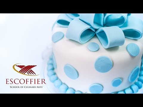 Decorating A Cake With Fondant - YouTube