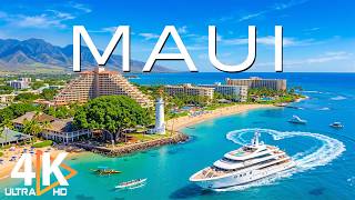 Maui, Hawaii 4K – Lush Valleys, Emerald Cliffs & Golden Beaches, Lush Landscapes