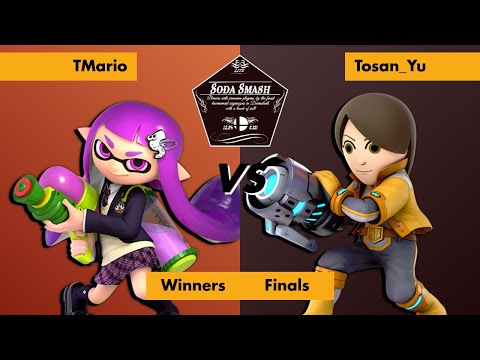 Soda Smash Lite #4 - Winners Final - TMario (Inkling) vs. Tosan_Yu (Mii Gunner)