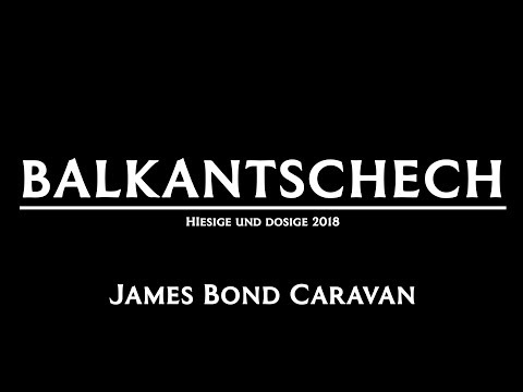 James Bond Caravan - balkanTSCHECH