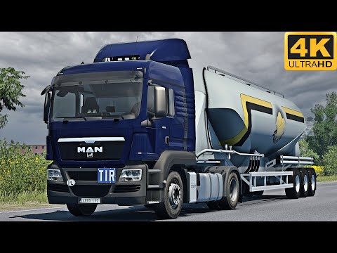 4K | ETS2 1.45 | Promods | Man TGS E5 | Ioannina 🇬🇷 󠁧󠁢󠁳󠁣 - Thessaloniki 🇬🇷