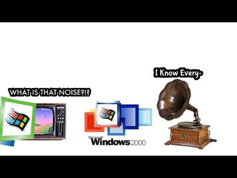 Windows 2000 Listens To Alma Gluck - Carmena