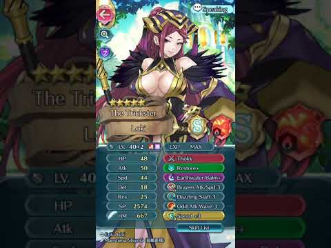 Shilly plays FE Heroes #34-Loki vs Infernal Ephraim and Myrrh