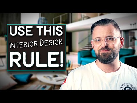 INTERIOR DESIGN & COLOR THEORY | EASY Interior Design Tips | The 60-30-10 Rule