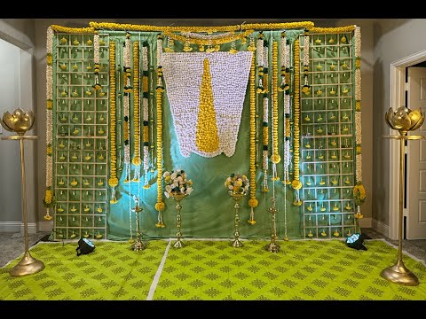 Traditional Namam decor | Housewarming | Solawood decor| Indian decor| Handmade | Sowji's Kitchen