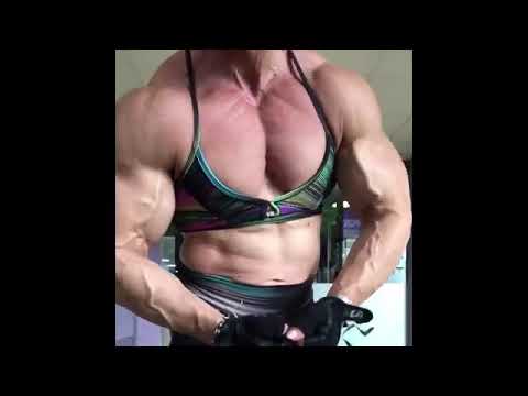 Female bodybuilder - muscle women - gym motivation - hardworking - lady hulk - gym workout 💪🔥